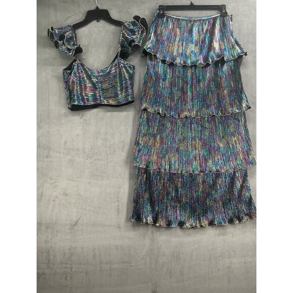 Free People Saylor Gianna Skirt Set S - Picture 2 of 12